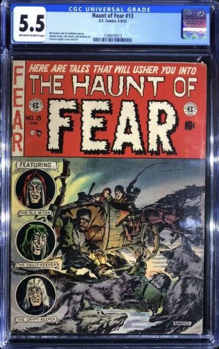 Haunt Of Fear 13 - Ec Comics - Cgc Graded