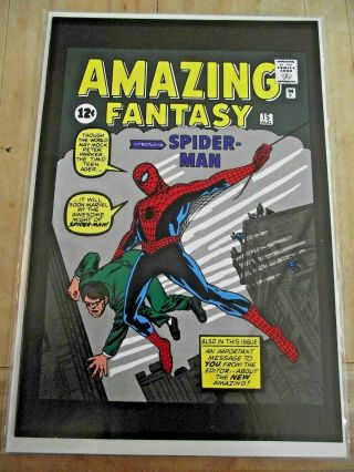 Fantasy 15 Reprint (2001) Toy Biz 1st Spider - Man Htf Vf