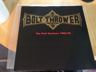 Bolt Thrower The Peel Sessions 1988 - 90 Lp Vg,  Disk Nm - Sleeve 1991 Strange Fruit