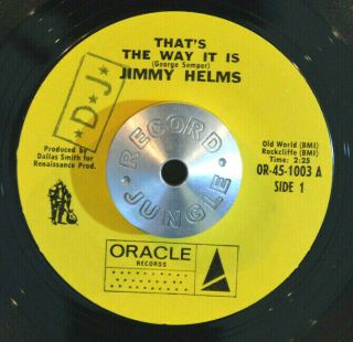 Northern Soul 45 - Jimmy Helms - That 