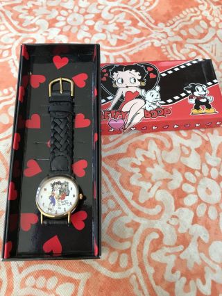 Betty Boop Playing The Slots Wrist Watch