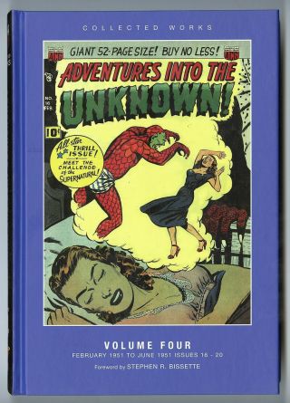 Acg Collected Adventures Into The Unknown Vol.  4 Nm 9.  4 Hc Ps Artbooks
