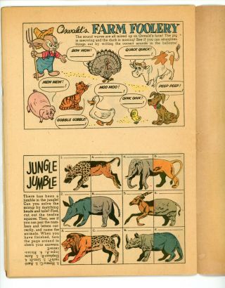 March of Comics 171 (Oswald) & 172 (TARZAN) RARE DOUBLE Anomaly 1958 4