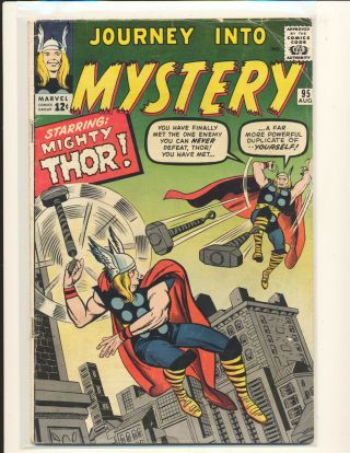 Journey Into Mystery 95 - Thor Vs.  Thor Battle G/vg Cond.