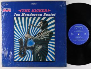 Joe Henderson Sextet - The Kicker Lp - Milestone Shrink