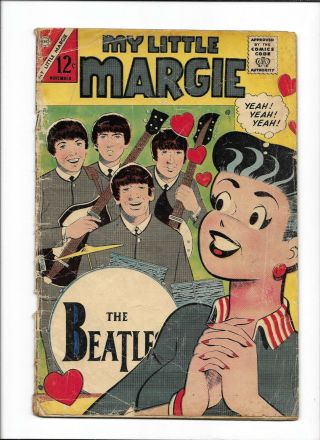 My Little Margie 54 [1964 Gd] Beatles Cover Scarce Last Issue