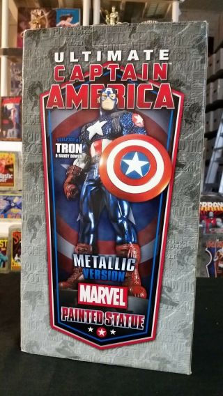 Bowen Designs Ultimate Captain America Statue Metallic Version 793/1380