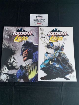 Batman Lobo (2007) 1 2 Vf/nm Sam Keith Dc Comics