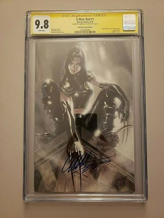 Make Offer,  Xmen Red 1 Dell Otto Virgin Variant Cgc 9.  8 Ss Signed X23 1000 Print