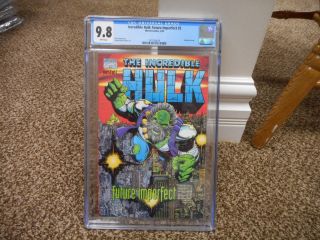 Incredible Hulk Future Imperfect 2 Cgc 9.  8 White Pgs Marvel 1993 Embossed