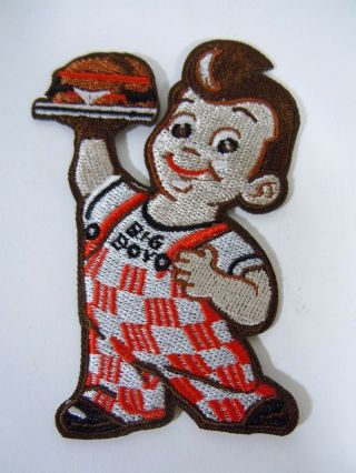 Big Boy Embroidered Iron - On Patch - 3.  25 "