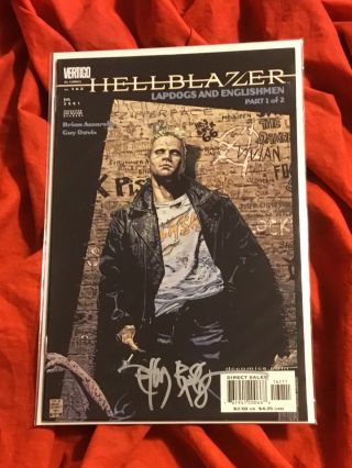Hellblazer 162 2001 Lapdogs And Englishmen Part 1 Signed By Tim Bradstreet Nm