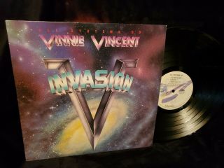 Vinnie Vincent Invasion All Systems Go Lp Metal Kiss