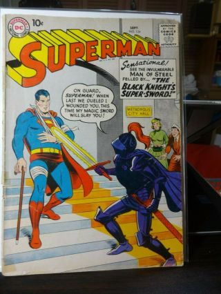 Superman 124 (dc,  1958) Silver Age,  10 Cent Issue