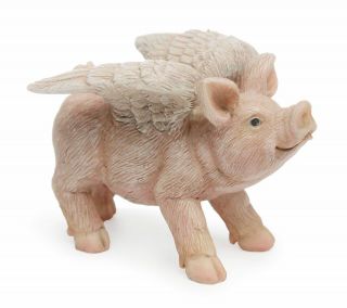 Miniature Fairy Garden Flying Pig - Buy 3 Save $5