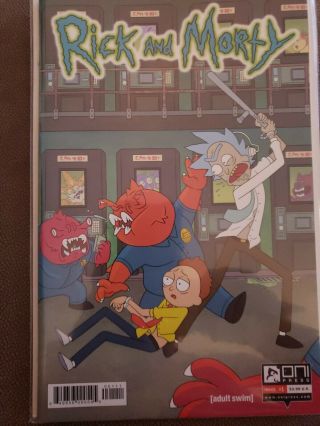 Rick And Morty 1 1st Printing Ungraded Nm Book