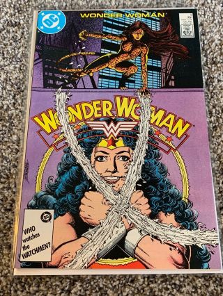Dc Comics Wonder Woman 9 (dc Comics 1987) 1st Cheetah Next Wonder Woman Movie