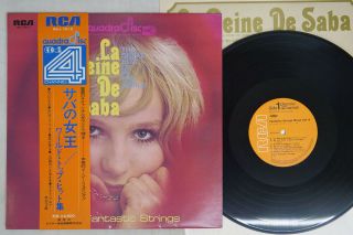 Cd - 4 Obi Grand Fantastic Strings ‎la Reine De Saba Japan Only Lp Vinyl R4j - 7012