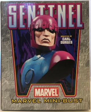 Sentinel Marvel Bowen Mini Bust Phase 2 Mib X - Men Cartoon 90s Jim Lee Classic