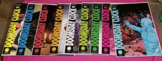 Doomsday Clock 1,  2,  3,  4,  5,  6,  7,  8,  And 9 Complete Nm Set Watchmen