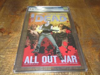 Walking Dead 116 Dec 2013 Second Printing White Pages Cgc 9.  8