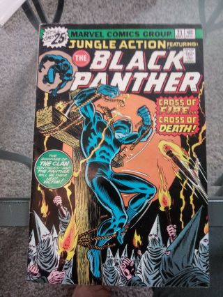 Jungle Action 21 Black Panther Kkk Cover F/vf