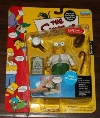 The Simpsons Hans Moleman Series 7 World Of Springfield Wos Moc Old Man