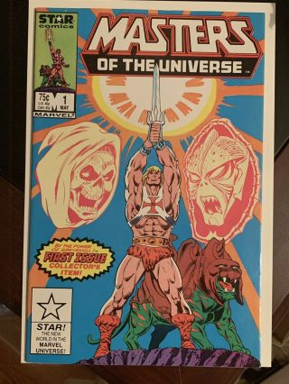 He - Man Masters Of The Universe 1 Vf/nm.  Key Issue.  Look.