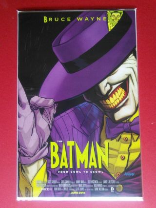 Batman 40 (dc,  2nd Series) From The 52 Movie Poster Variant Edition Cover
