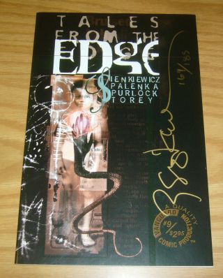 Tales From The Edge 9 Vf/nm Signed And Numbered By Bill Sienkiewicz (169/185)