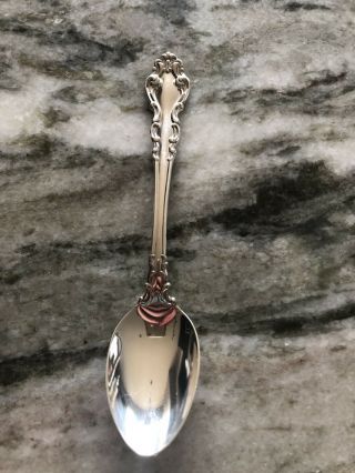 Reed & Barton Spanish Baroque Sterling Silver Dessert/ Soup Spoon 6 3/4 "