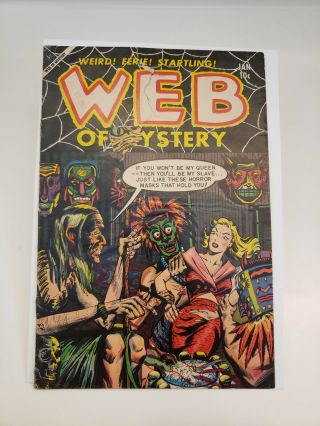 Web Of Mystery Golden Age Precode Horror