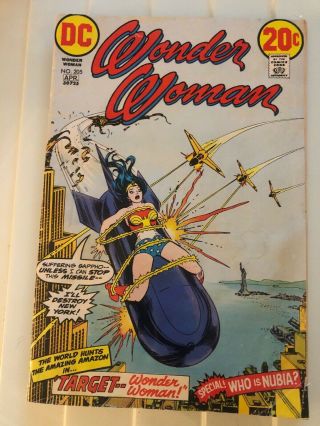 Wonder Woman 205 Origin Nubia
