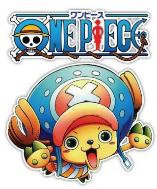 One Piece Tony Tony Chopper Anime Car Decal Sticker 010