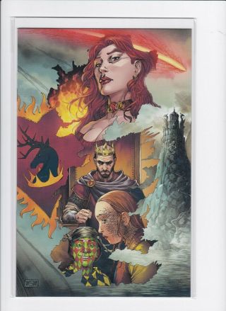 Game Of Thrones Clash Of Kings 1 Ultra Rare Virgin Nm Df Limited To 200