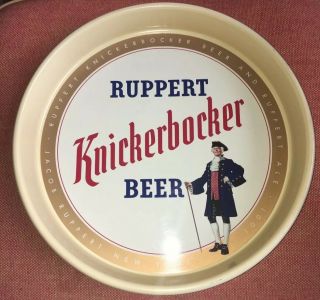 Vintage Ruppert Knickerbocker Beer Tray Serving Tray York 