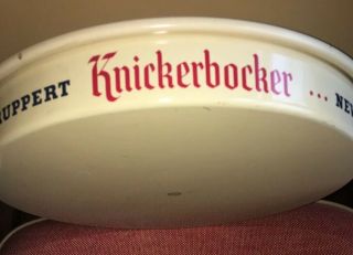 Vintage Ruppert Knickerbocker Beer Tray Serving Tray York ' s Famous 13 1/4 “ 3