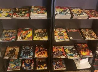 Ghost Rider Mega Set Wolverine,  Captain America,  More 218 Comics