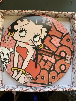 Betty Boop Wall Clock