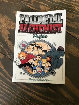 Fullmetal Alchemist Anime Profiles Book