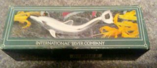 International Silver Silver Plate Dolphin Bottle Opener