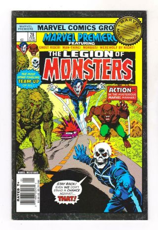 Marvel Premiere The Legion Of Monsters 28 (5.  5) Morbius,  Ghost Rider (ships)