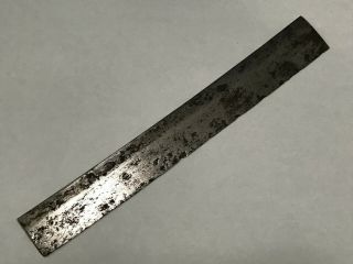 Japanese Samurai Sword 19.  7cm 7.  75inch Edo Steel Parts Repair Tamahagane 67