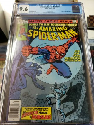 The Spider - Man 200 (jan 1980,  Marvel) Cgc Graded 9.  6