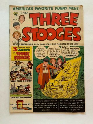Three Stooges 1 (st.  John,  Sept 1953,  Golden Age,  Comedy)