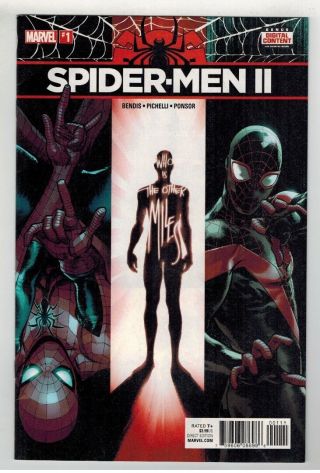 Spider - Men Ii 1 - 5 Set - Sara Pichelli Art & Covers - Marvel Comics/2017