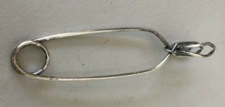 Vintage Napier Sterling Silver Ice Tongs – Spring Loaded - Circa 1940’s