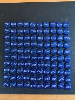 100 Efes Beer Bottle Tops/caps
