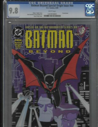 Batman Beyond Special Origin Issue Nn (1999 1st Terry Mcginnis App.  Cgc 9.  8
