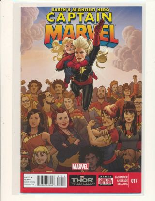 Captain Marvel 17 (2012) 2nd Cameo App Kamala Khan (ms.  Marvel) Nm -